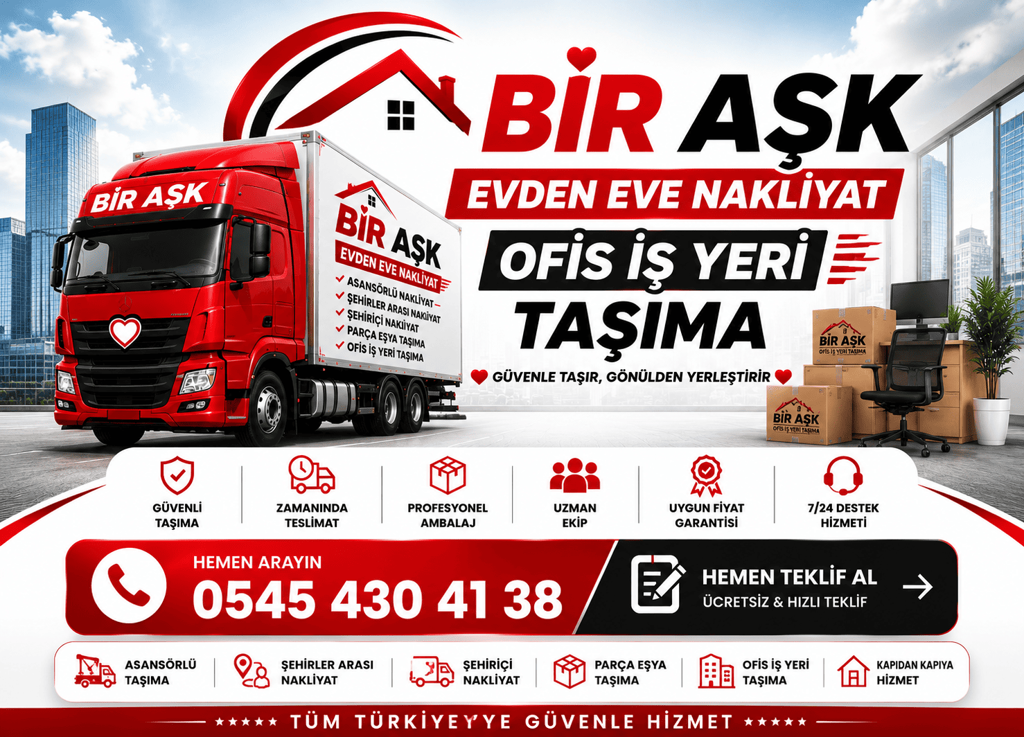 OFİS İŞ YERİ TAŞIMA