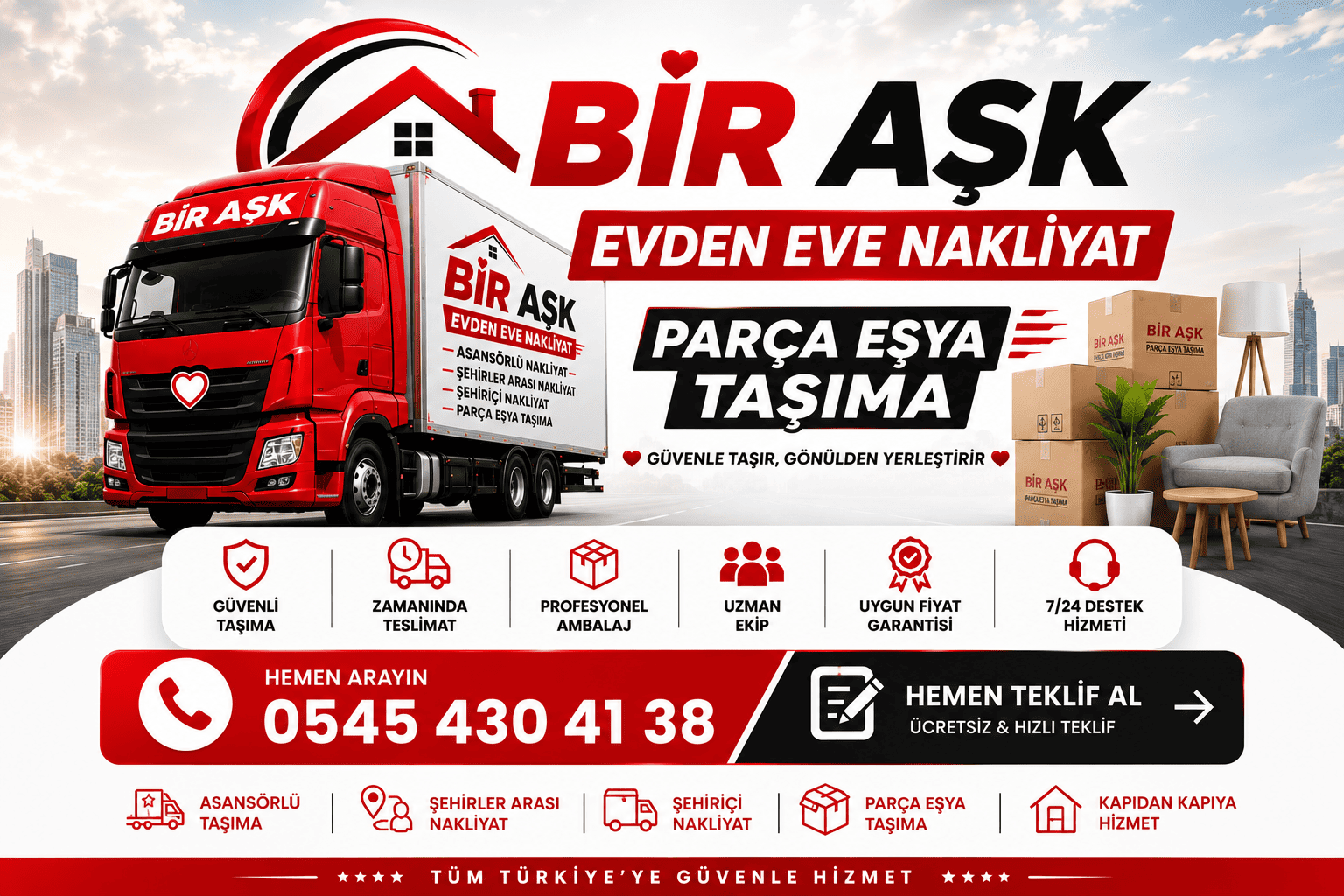 PARÇA EŞYA TAŞIMA